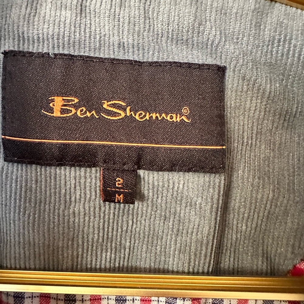 Ben Sherman corduroy bomber jacket. Motorcycle, Y2K, vintage - Picture 3 of 16